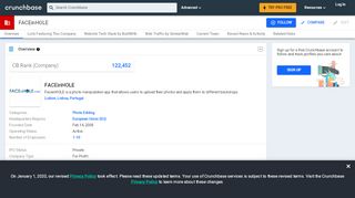 
                            12. FACEinHOLE | Crunchbase