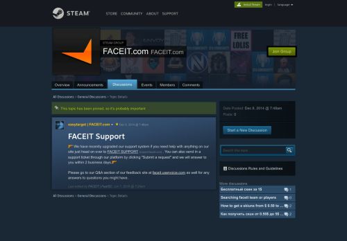 
                            6. FACEIT Support :: FACEIT.com - Steam Community