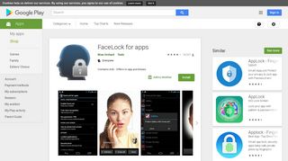 
                            5. FaceLock for apps - Apps on Google Play