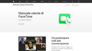 
                            9. FaceTime sul Mac ti dà il benvenuto - Supporto Apple