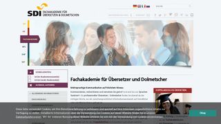 
                            6. Fachakademie für Übersetzer und Dolmetscher – SDI München