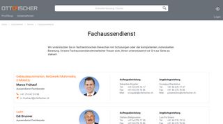 
                            8. Fachaussendienst - Otto Fischer AG - Elektrogrosshandel
