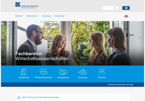 
                            11. Fachbereich Wirtschaftswissenschaften - Hochschule Niederrhein