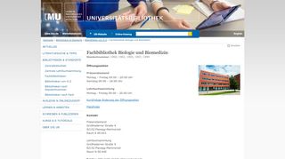 
                            13. Fachbibliothek Biologie und Biomedizin - Universitätsbibliothek der ...