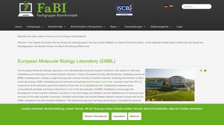 
                            13. Fachgruppe Bioinformatik - European Molecular Biology Laboratory ...