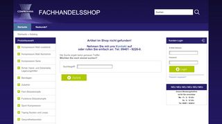 
                            5. Fachhandelsinfo Online-Shop - Webshop Compressana GmbH