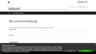 
                            1. Fachhändler-Login › Nielsen