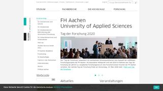 
                            11. Fachhochschule Aachen