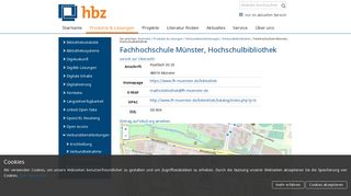 
                            6. Fachhochschule Münster, Hochschulbibliothek ...