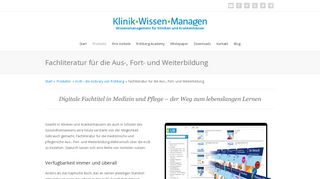 
                            7. Fachliteratur - eLIB - Klinik-Wissen-Managen.de