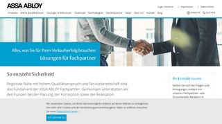 
                            7. Fachpartner - ASSA ABLOY (Schweiz) AG