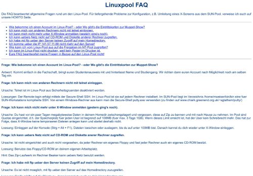 
                            1. Fachschaft IMN der HTWK Leipzig - Linuxpool FAQ