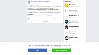 
                            6. Fachschaftsrat WIR - Universität Siegen - Facebook