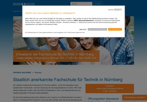
                            7. Fachschule für Technik Nürnberg - Grundig Akademie