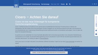 
                            9. Fachstelle Cicero - VBV / AFA - Berufsbildungsverband der Schweizer ...