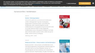 
                            2. Fachzeitschriften > Notfallmedizin | springermedizin.de
