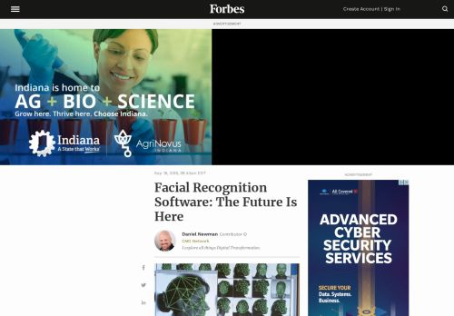
                            7. Facial Recognition Software: The Future Is Here - Forbes