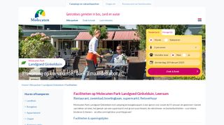 
                            4. Faciliteiten op camping Landgoed Ginkelduin in Leersum | Molecaten