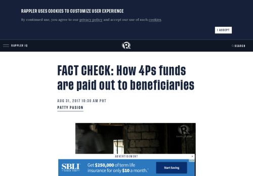 
                            6. FACT CHECK: How 4Ps funds are paid out to beneficiaries - Rappler