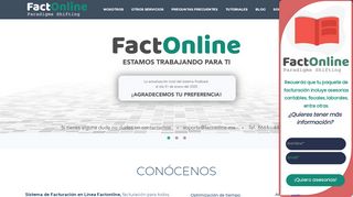 
                            2. Factonline: Inicio