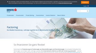 
                            4. Factoring - Flexible Finanzierung - Erste Group