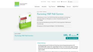 
                            13. Factoring VRF Full-Service - Datev