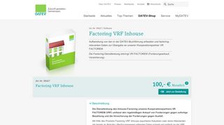 
                            12. Factoring VRF Inhouse - Datev