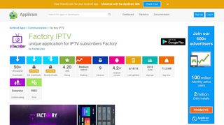 
                            7. Factory IPTV - Android app on AppBrain - AppBrain.com