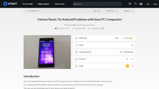 
                            13. Factory Reset, Fix Android Problems with Sony PC ...