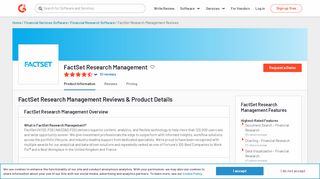 
                            13. factset Reviews 2018 | G2 Crowd