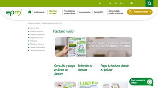 
                            3. Factura Web | EPM