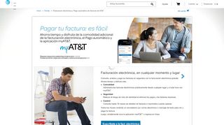 
                            7. Facturación electrónica y Pago automático de facturas de AT&T