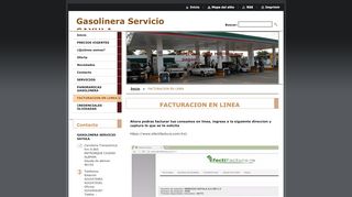 
                            11. FACTURACION EN LINEA :: Gasolinera Servicio SAYULA