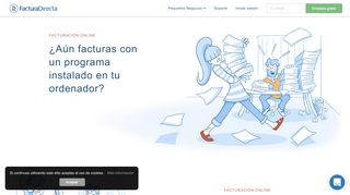 
                            2. FacturaDirecta: Facturación online