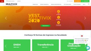 
                            10. Faculdade Multivix | Ensino Superior Presencial e a Distância