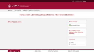 
                            3. Facultad de Ciencias Administrativas y Recursos Humanos