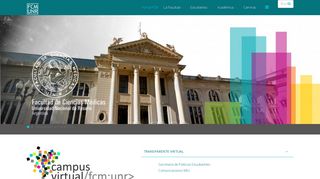 
                            2. Facultad de Ciencias Médicas UNR - Portal FCM