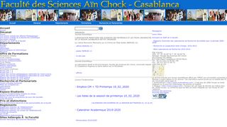 
                            8. Faculté des Sciences Aïn Chock Casablanca