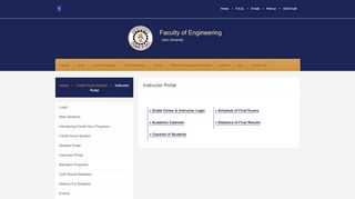 
                            4. Faculty of Engineering » Instructor Portal