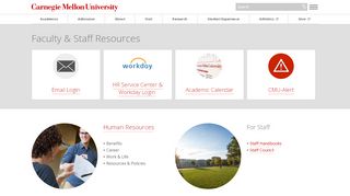 
                            4. Faculty & Staff Resources - CMU - Carnegie Mellon University