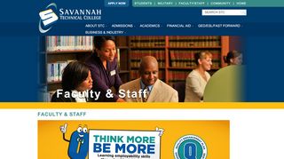 
                            11. Faculty & Staff | Savannah Technical College