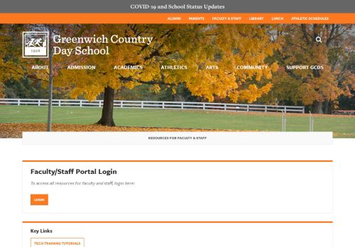 
                            8. Faculty/Staff Portal - Greenwich Country Day
