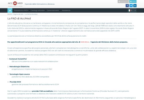 
                            6. fadanm: La FAD di AccMed