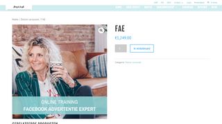 
                            3. FAE €1249.00 - FAE - Birgit Luijk