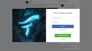 
                            10. Faeria - Don't forget to login and collect your daily... | Facebook