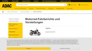 
                            7. Fahrbericht - Yamaha Tmax 530 - ADAC