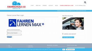 
                            6. Fahren Lernen Max-Login - Fahrschule 4.0 Verwaltungs GmbH & Co ...