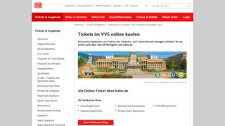 
                            12. Fahrkarten im VVS jetzt über bahn.de und als Handy-Ticket buchbar