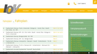 
                            2. Fahrplan | IOV Ilmenau