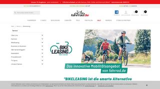 
                            10. Fahrrad.de Bike Leasing | Jobrad | E-Bike leasen